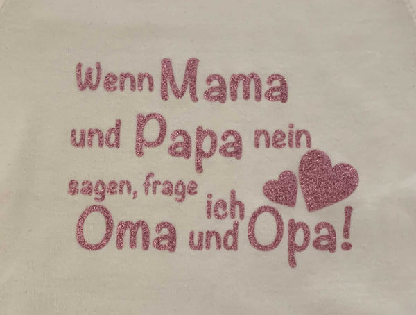 Body mit Spruch